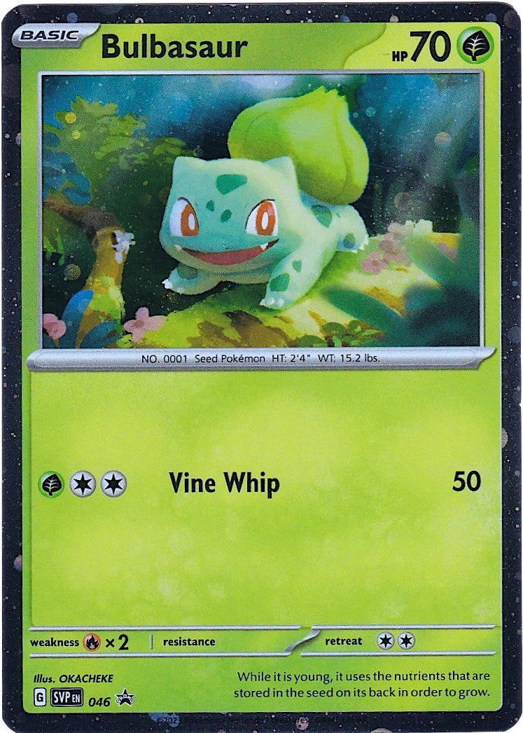 Bulbasaur (046) (Cosmos Holo) [Scarlet & Violet: Black Star Promos] | Exor Games Dartmouth