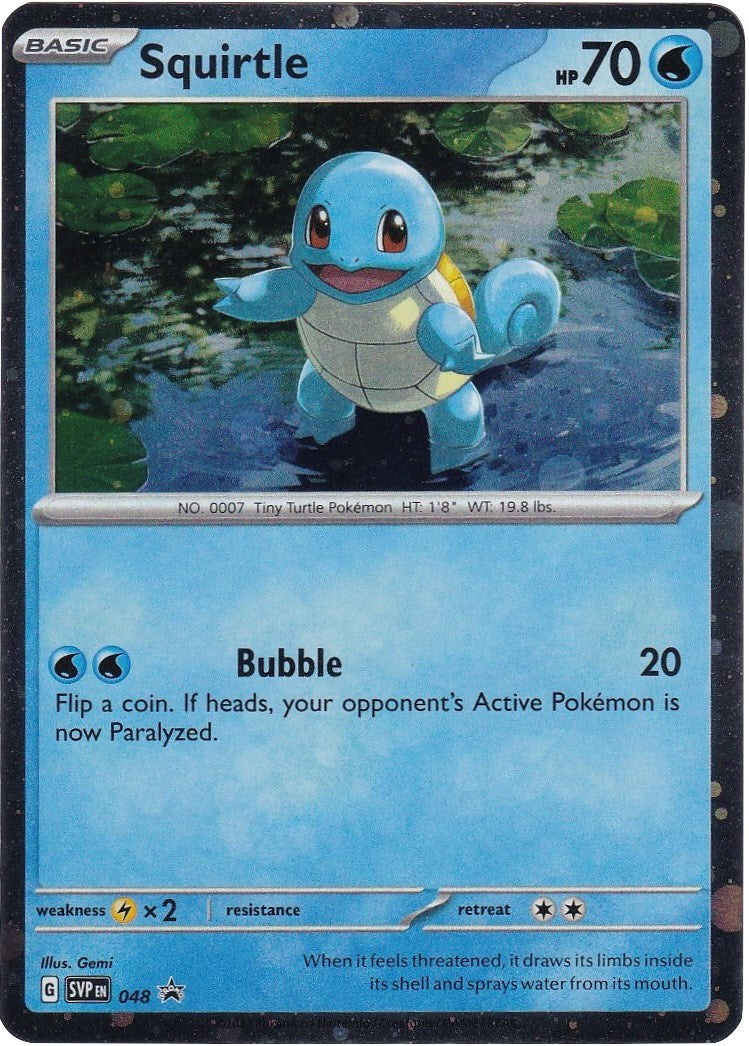 Squirtle (048) (Cosmos Holo) [Scarlet & Violet: Black Star Promos] | Exor Games Dartmouth