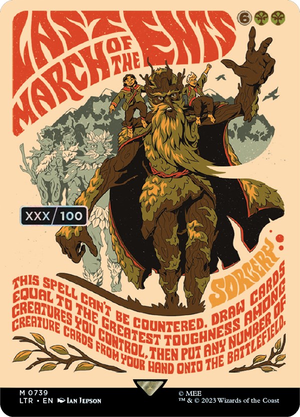 Last March of the Ents (Borderless Poster) (Serialized) [The Lord of the Rings: Tales of Middle-Earth] | Exor Games Dartmouth