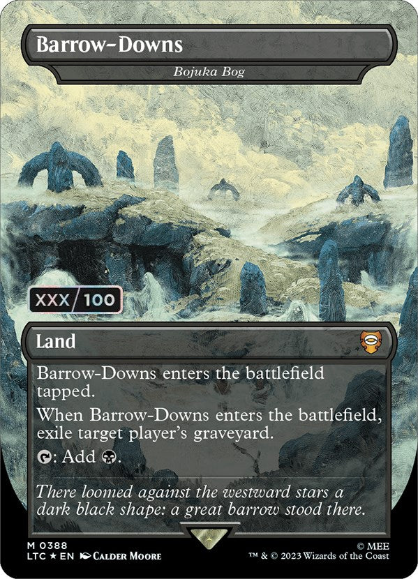 Barrow-Downs - Bojuka Bog (Borderless) (Serialized) [The Lord of the Rings: Tales of Middle-Earth Commander] | Exor Games Dartmouth