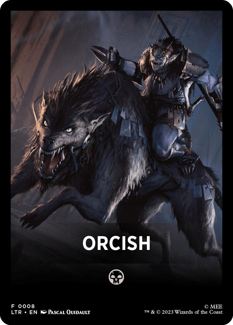 Orcish Theme Card [The Lord of the Rings: Tales of Middle-Earth] | Exor Games Dartmouth