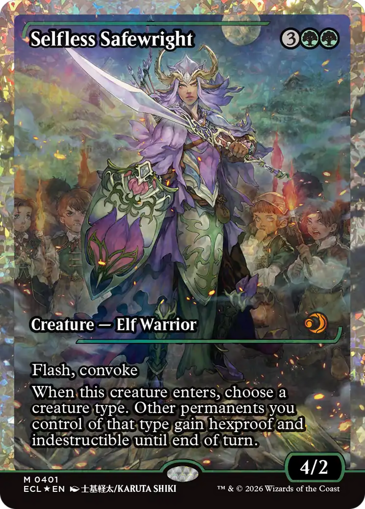 Selfless Safewright (Showcase) (Fracture Foil) [Lorwyn Eclipsed] | Exor Games Dartmouth