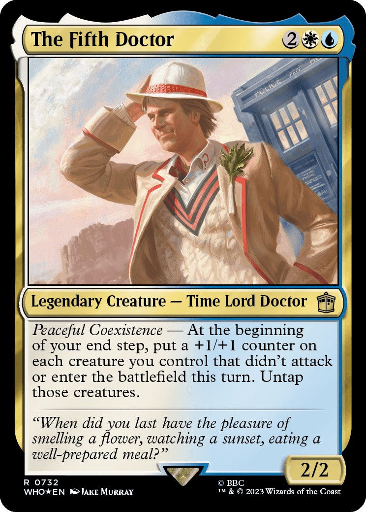 The Fifth Doctor (Surge Foil) [Doctor Who] | Exor Games Dartmouth