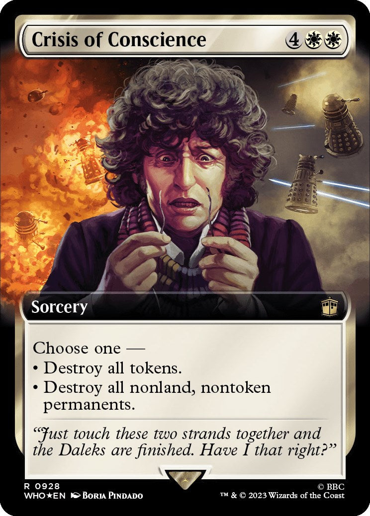 Crisis of Conscience (Extended Art) (Surge Foil) [Doctor Who] | Exor Games Dartmouth