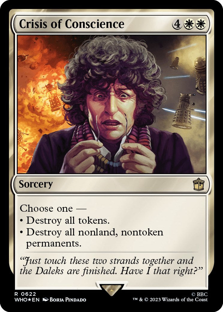 Crisis of Conscience (Surge Foil) [Doctor Who] | Exor Games Dartmouth