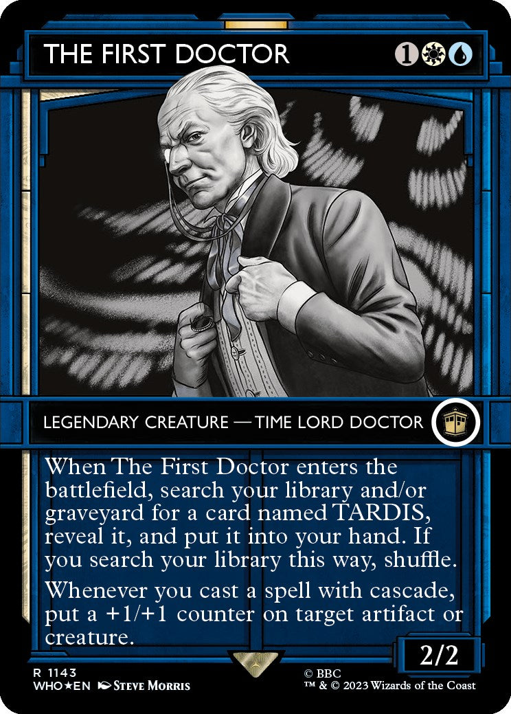 The First Doctor (Showcase) (Surge Foil) [Doctor Who] | Exor Games Dartmouth