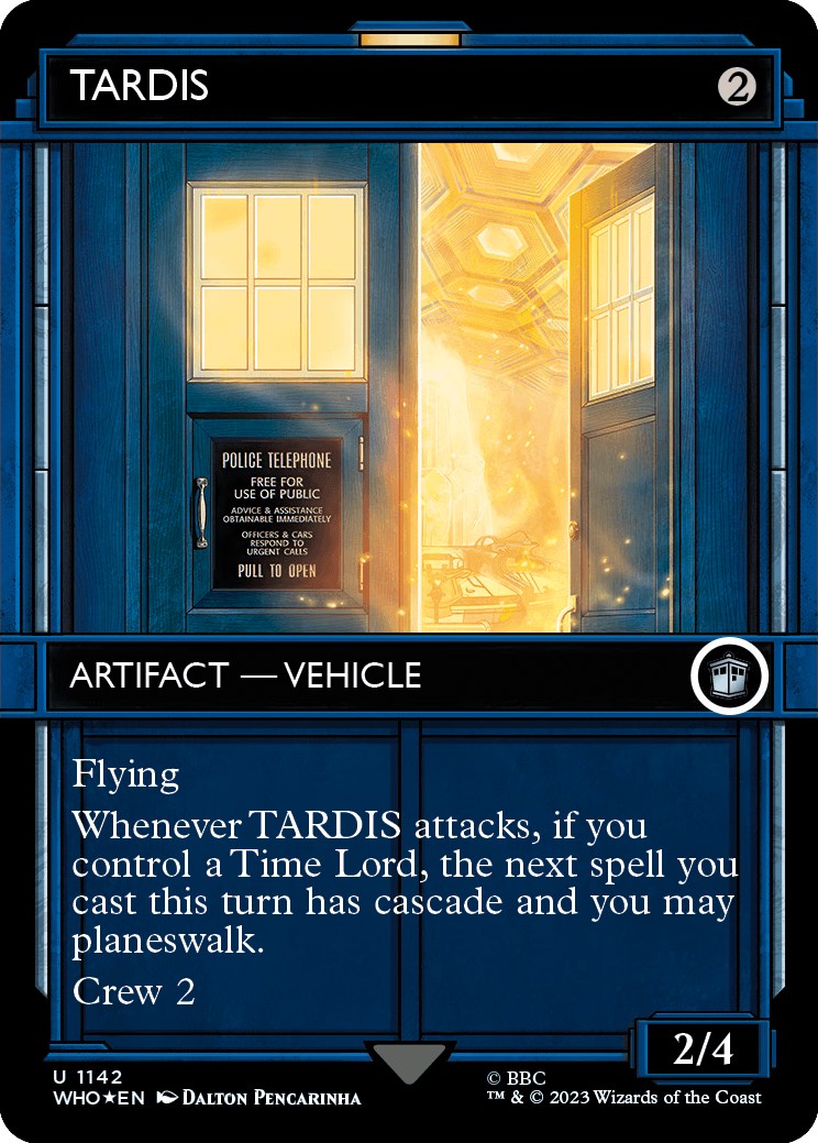 TARDIS (Showcase) (Surge Foil) [Doctor Who] | Exor Games Dartmouth