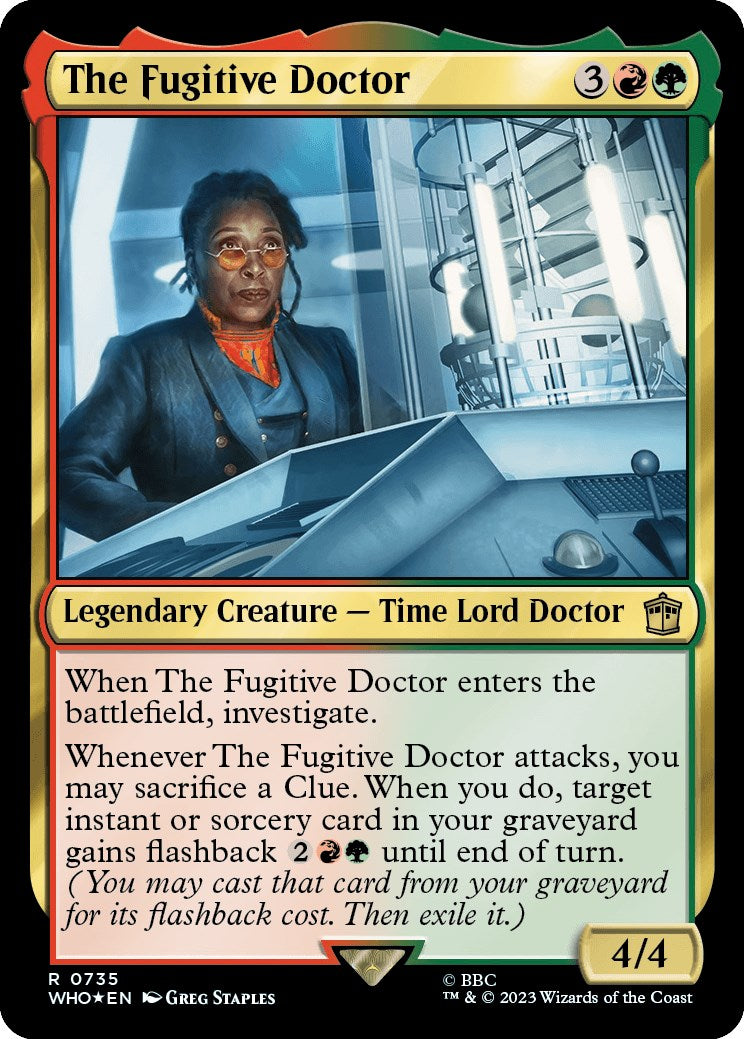 The Fugitive Doctor (Surge Foil) [Doctor Who] | Exor Games Dartmouth