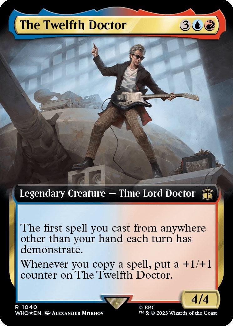 The Twelfth Doctor (Extended Art) (Surge Foil) [Doctor Who] | Exor Games Dartmouth