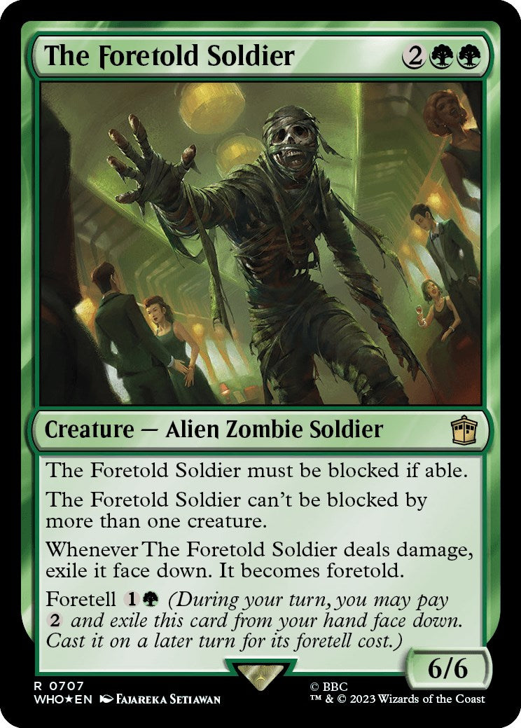 The Foretold Soldier (Surge Foil) [Doctor Who] | Exor Games Dartmouth