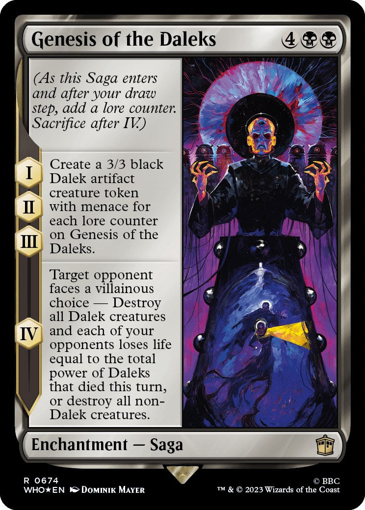 Genesis of the Daleks (Surge Foil) [Doctor Who] | Exor Games Dartmouth