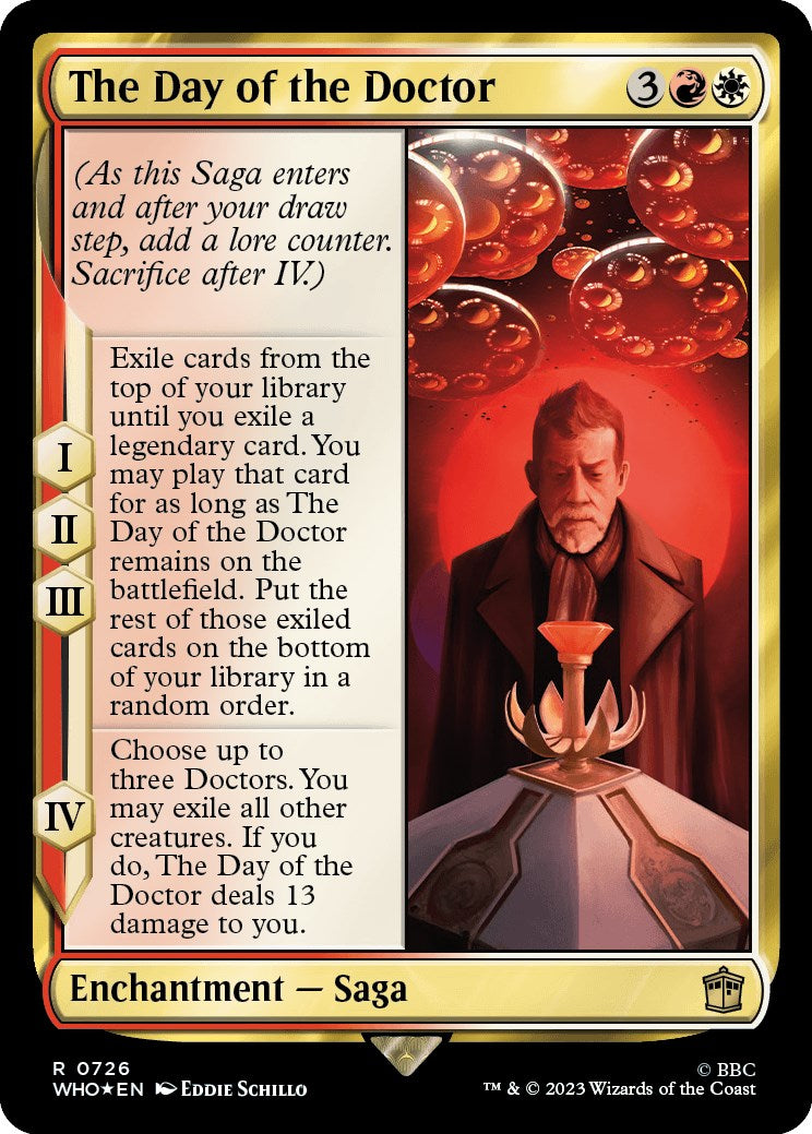 The Day of the Doctor (Surge Foil) [Doctor Who] | Exor Games Dartmouth