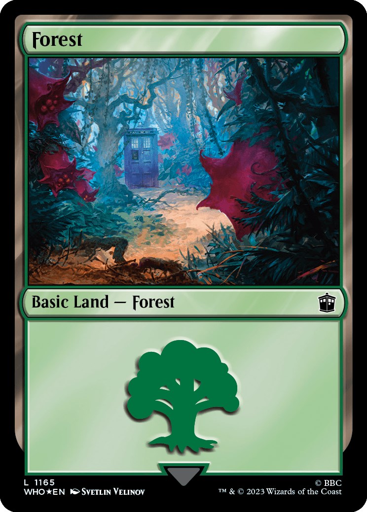 Forest (1165) (Surge Foil) [Doctor Who] | Exor Games Dartmouth