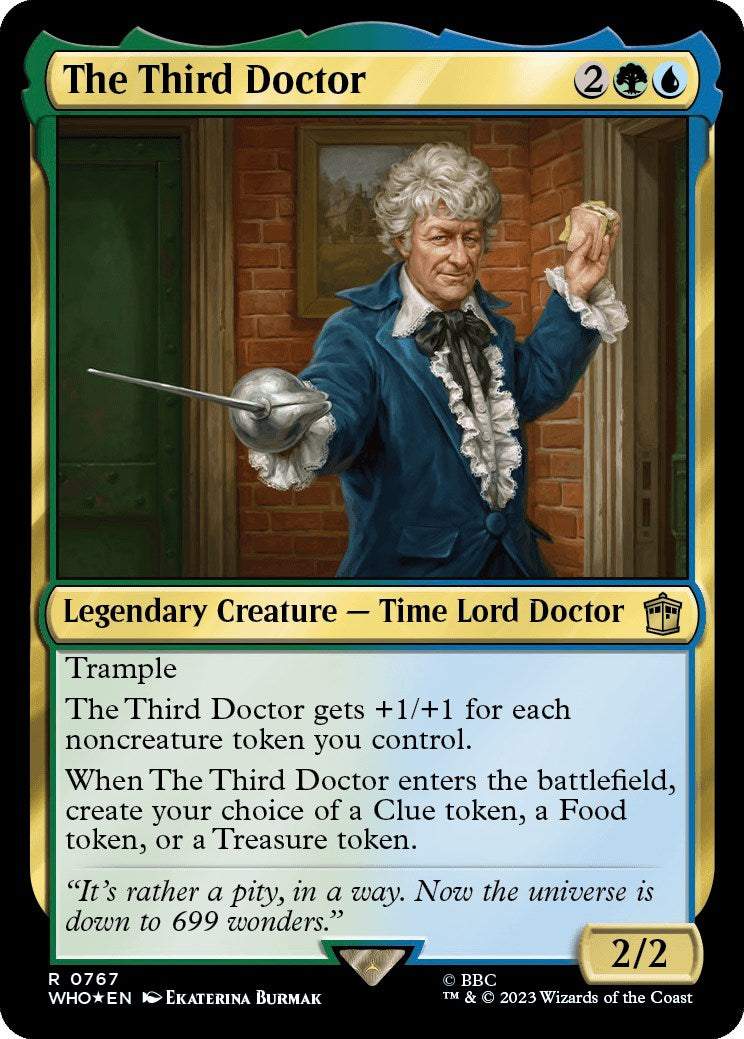 The Third Doctor (Surge Foil) [Doctor Who] | Exor Games Dartmouth