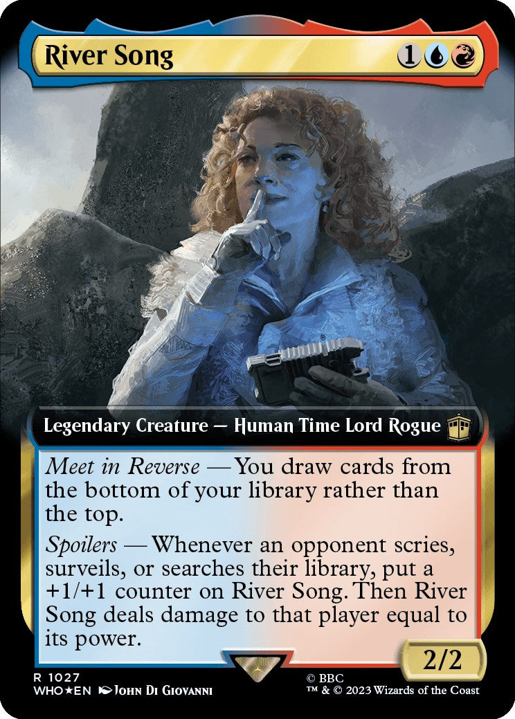 River Song (Extended Art) (Surge Foil) [Doctor Who] | Exor Games Dartmouth