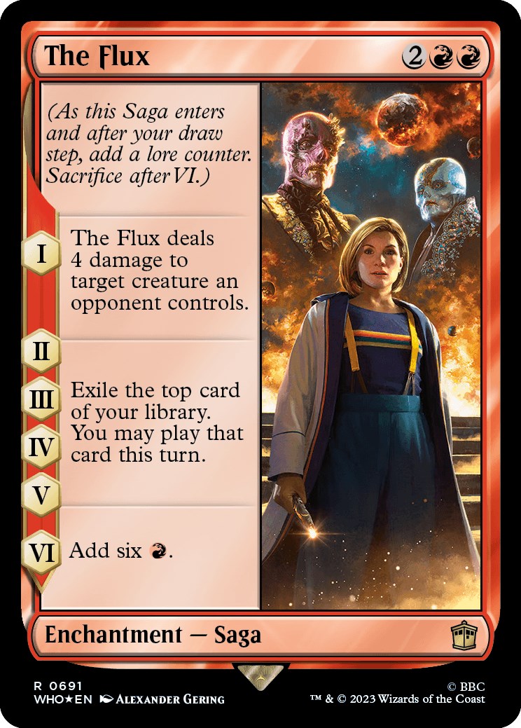 The Flux (Surge Foil) [Doctor Who] | Exor Games Dartmouth