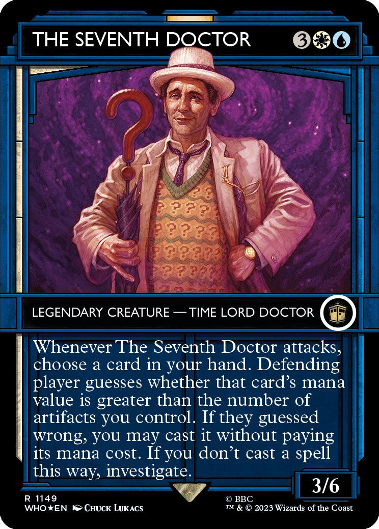 The Seventh Doctor (Showcase) (Surge Foil) [Doctor Who] | Exor Games Dartmouth