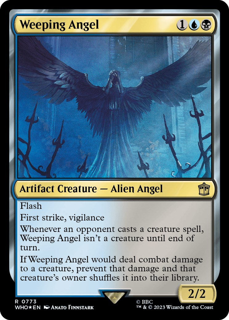 Weeping Angel (Surge Foil) [Doctor Who] | Exor Games Dartmouth