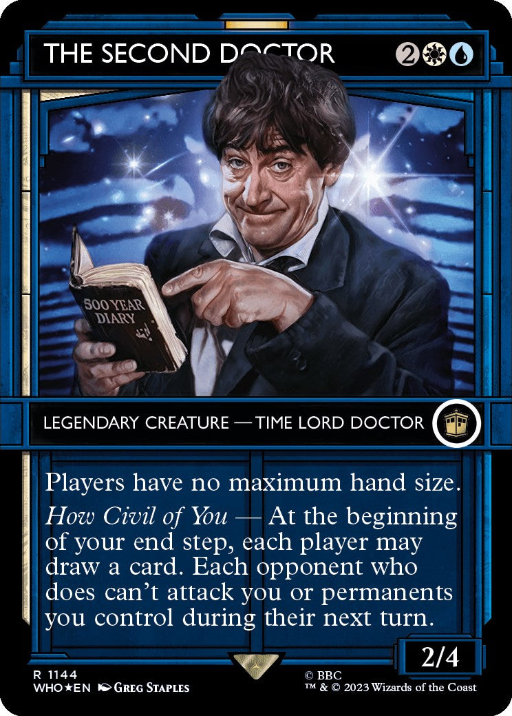 The Second Doctor (Showcase) (Surge Foil) [Doctor Who] | Exor Games Dartmouth