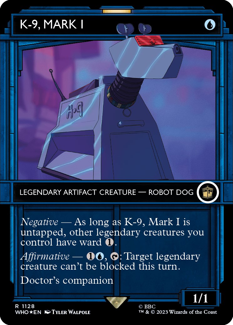 K-9, Mark I (Showcase) (Surge Foil) [Doctor Who] | Exor Games Dartmouth