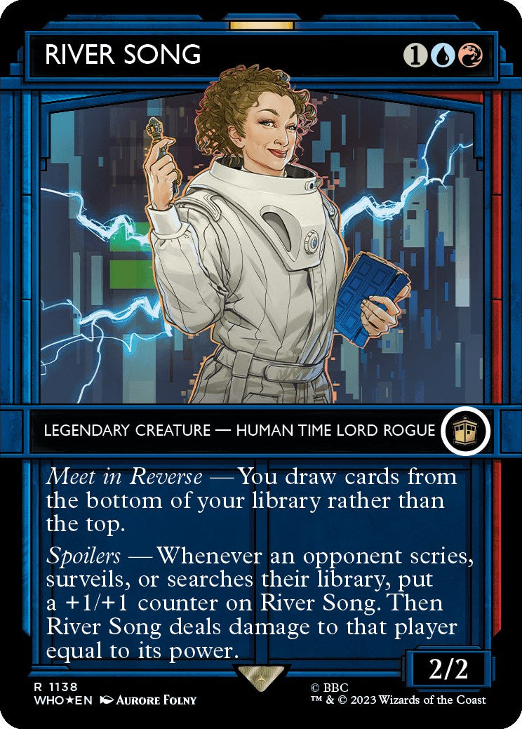 RIVER SONG (Showcase) (Surge Foil) [Doctor Who] | Exor Games Dartmouth