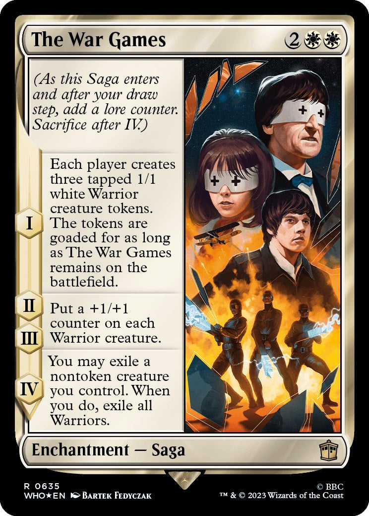 The War Games (Surge Foil) [Doctor Who] | Exor Games Dartmouth