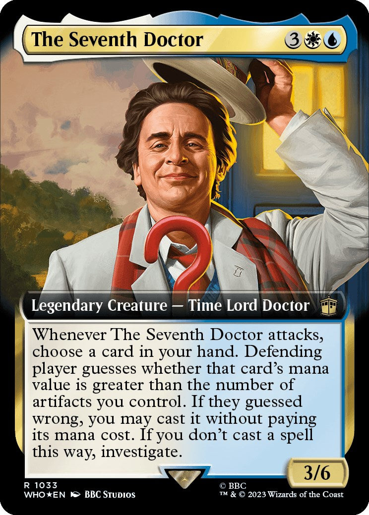 The Seventh Doctor (Extended Art) (Surge Foil) [Doctor Who] | Exor Games Dartmouth