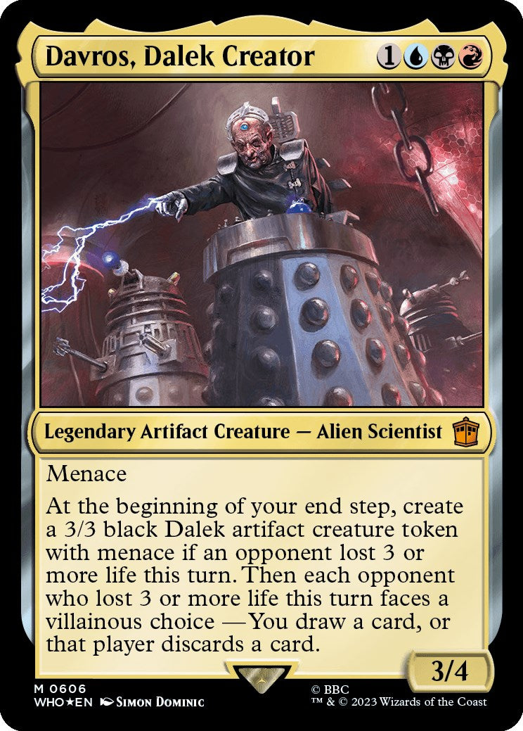 Davros, Dalek Creator (Surge Foil) [Doctor Who] | Exor Games Dartmouth