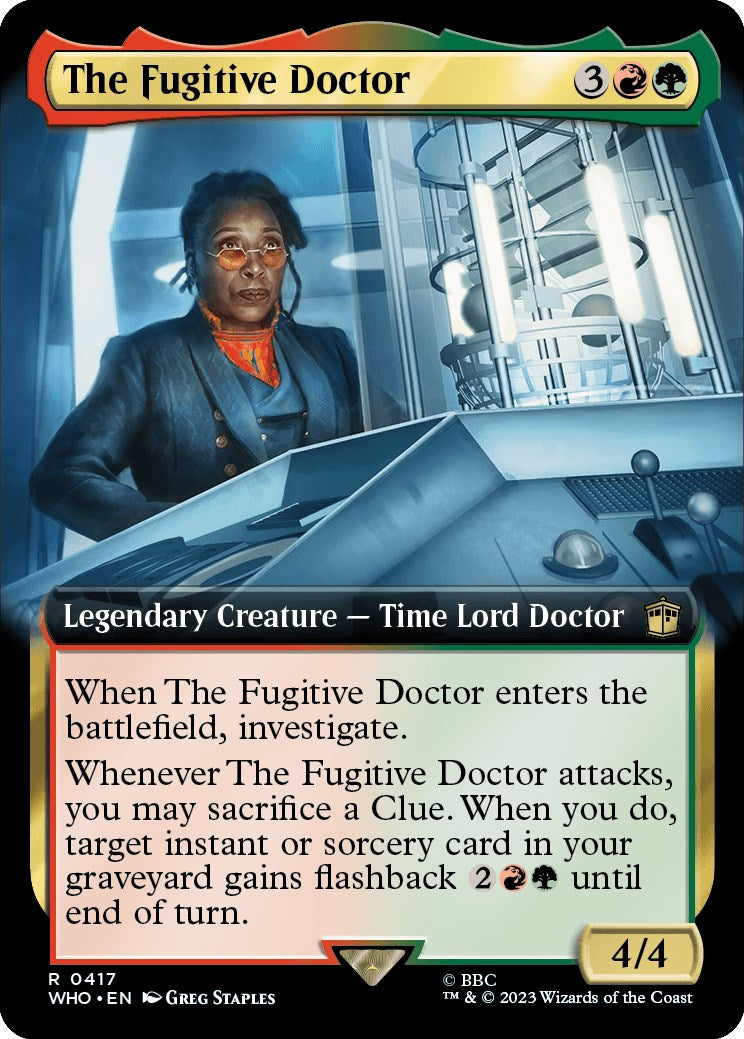 The Fugitive Doctor (Extended Art) [Doctor Who] | Exor Games Dartmouth