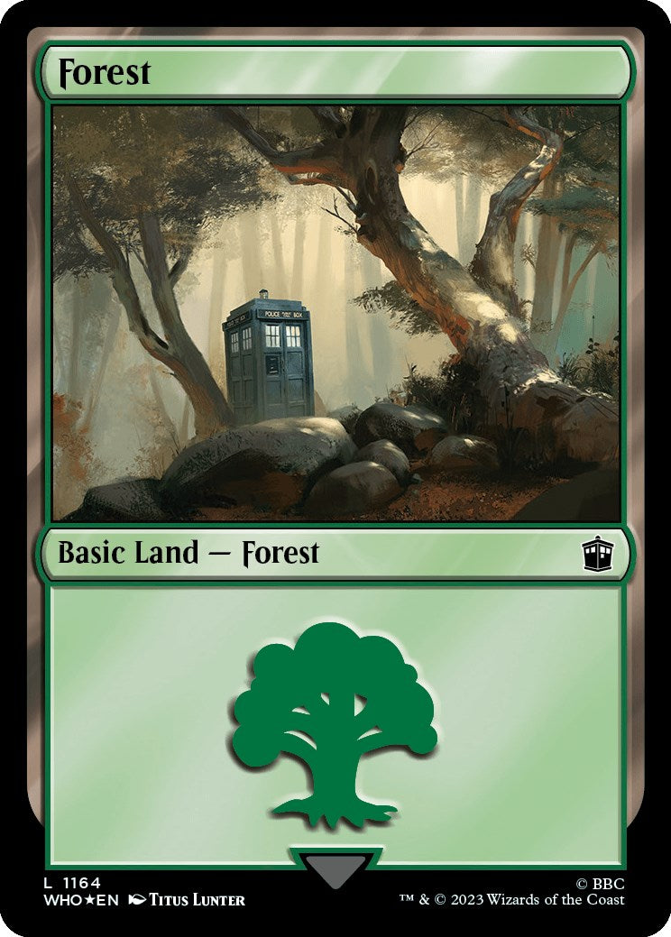 Forest (1164) (Surge Foil) [Doctor Who] | Exor Games Dartmouth