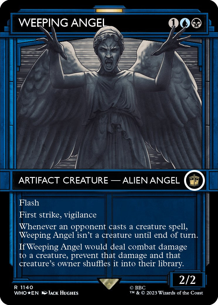 Weeping Angel (Showcase) (Surge Foil) [Doctor Who] | Exor Games Dartmouth