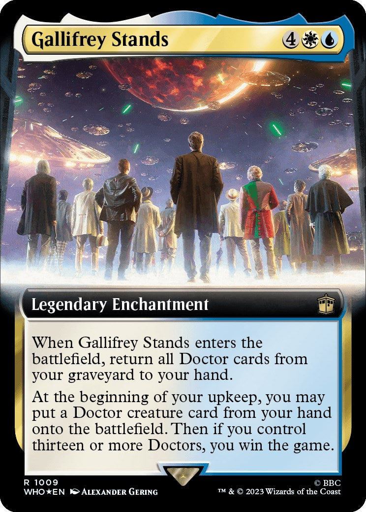 Gallifrey Stands (Extended Art) (Surge Foil) [Doctor Who] | Exor Games Dartmouth