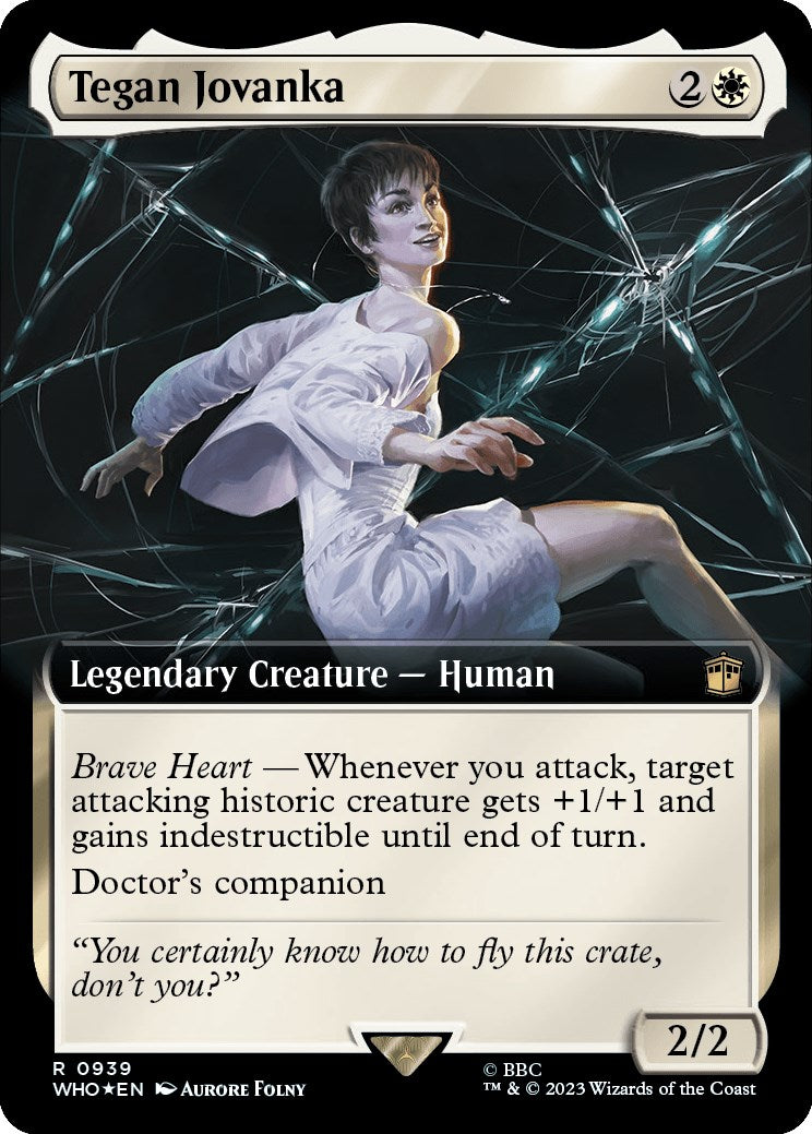 Tegan Jovanka (Extended Art) (Surge Foil) [Doctor Who] | Exor Games Dartmouth