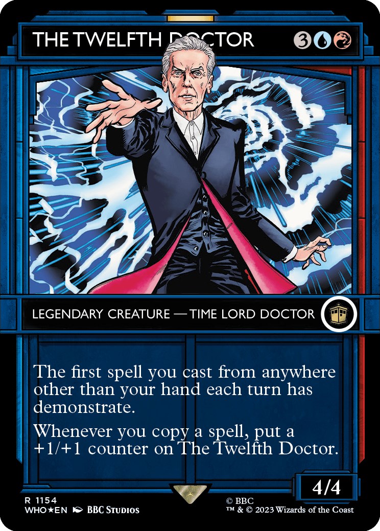 The Twelfth Doctor (Showcase) (Surge Foil) [Doctor Who] | Exor Games Dartmouth