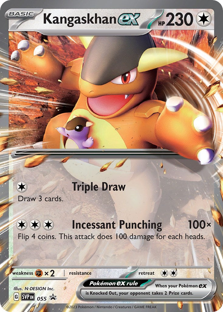 Kangaskhan ex (055) [Scarlet & Violet: Black Star Promos] | Exor Games Dartmouth