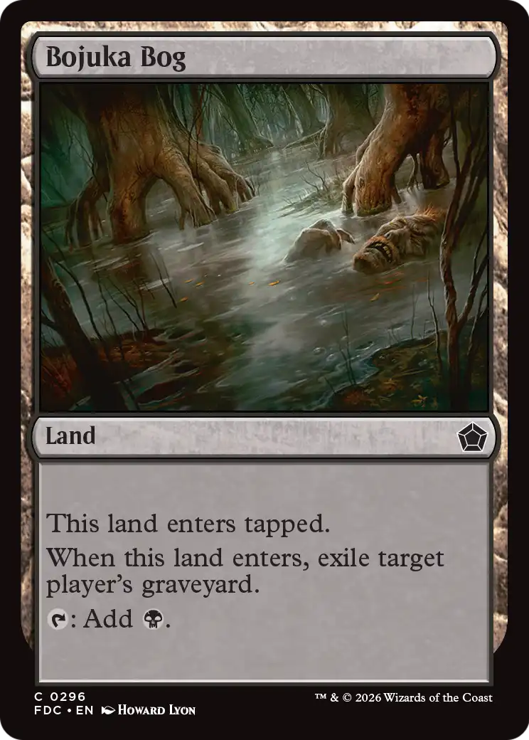 Bojuka Bog [Foundations Commander] | Exor Games Dartmouth