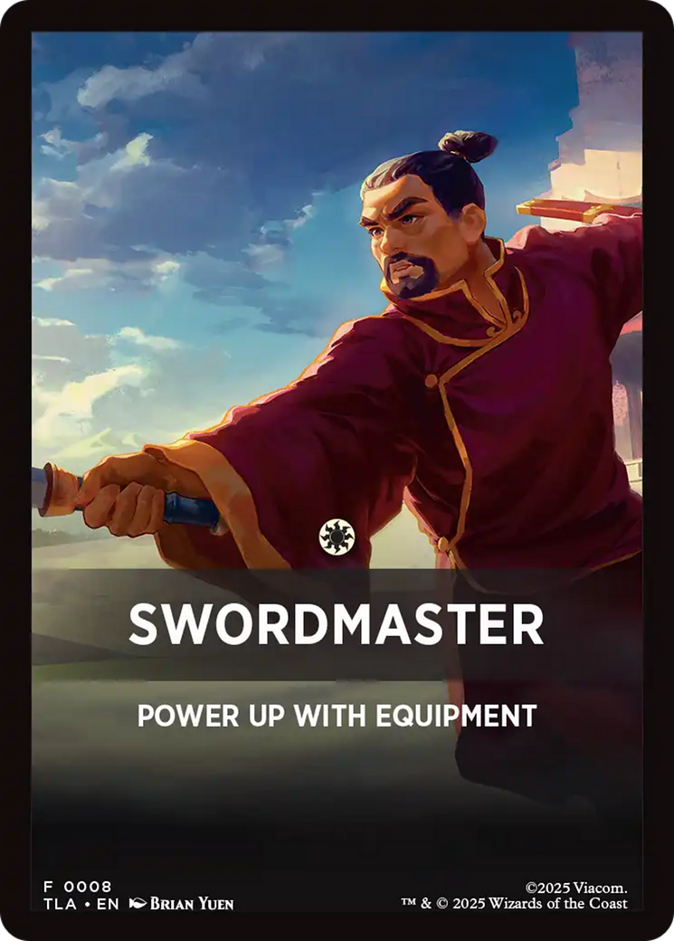 Swordmaster Theme Card [Avatar: The Last Airbender Tokens] | Exor Games Dartmouth