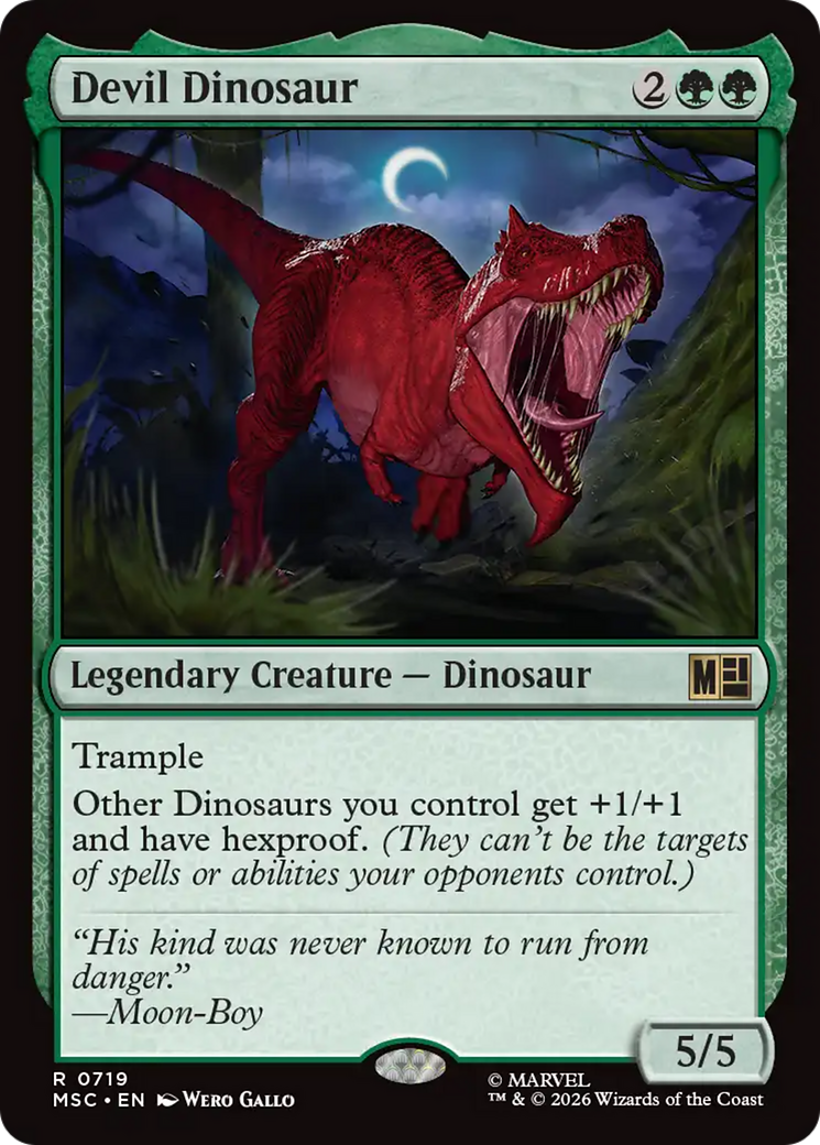 Devil Dinosaur [Marvel Super Heroes Commander] | Exor Games Dartmouth