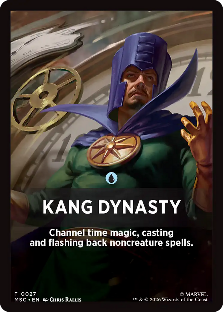 Kang Dynasty Theme Card [Marvel Super Heroes Commander] | Exor Games Dartmouth