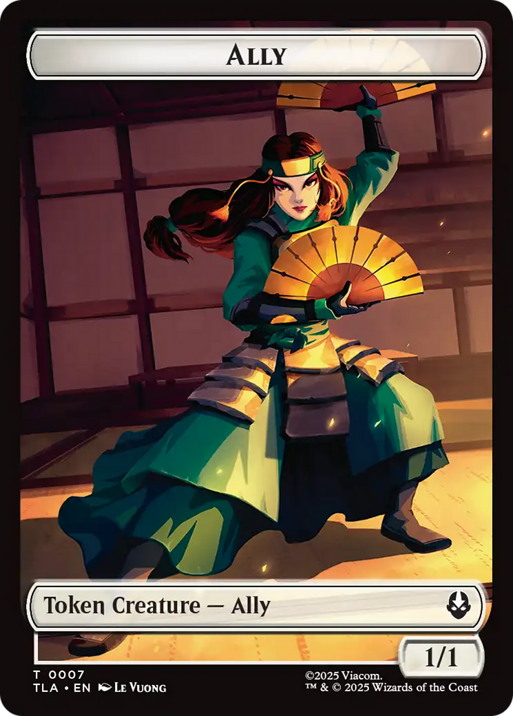 Ally (0007) // Spirit Double-Sided Token [Avatar: The Last Airbender Tokens] | Exor Games Dartmouth