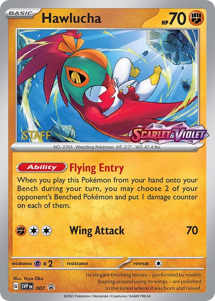 Hawlucha (007) [Staff] [Scarlet & Violet 151] | Exor Games Dartmouth