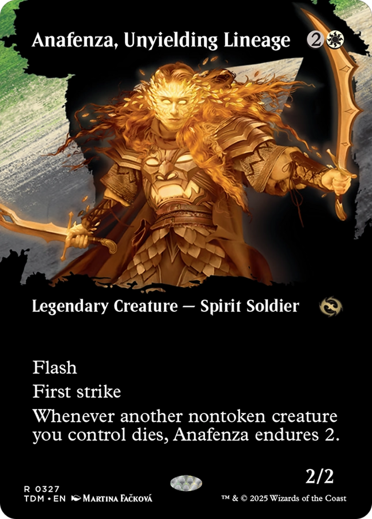 Anafenza, Unyielding Lineage (Borderless) [Tarkir: Dragonstorm] | Exor Games Dartmouth