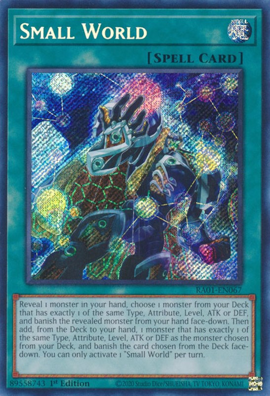 Small World [RA01-EN067] Secret Rare | Exor Games Dartmouth
