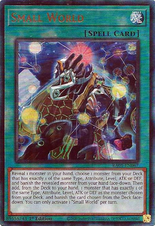 Small World [RA01-EN067] Prismatic Ultimate Rare | Exor Games Dartmouth