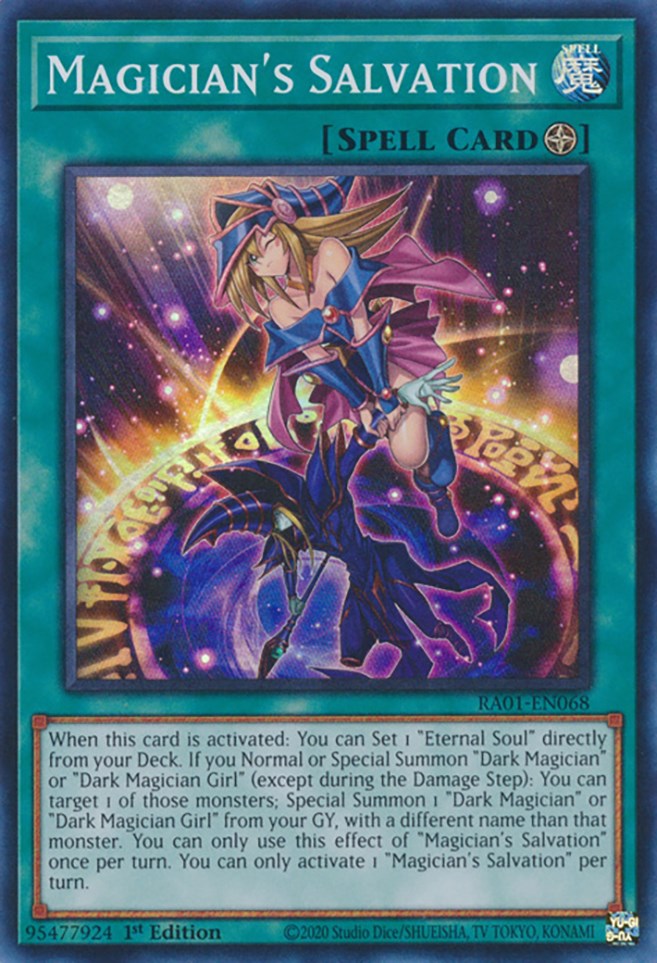 Magician's Salvation [RA01-EN068] Super Rare | Exor Games Dartmouth