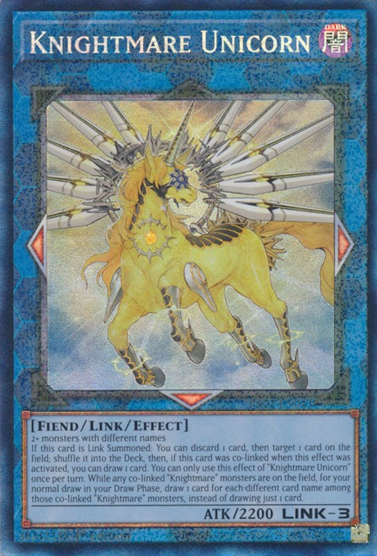 Knightmare Unicorn [RA01-EN043] Prismatic Collector's Rare | Exor Games Dartmouth