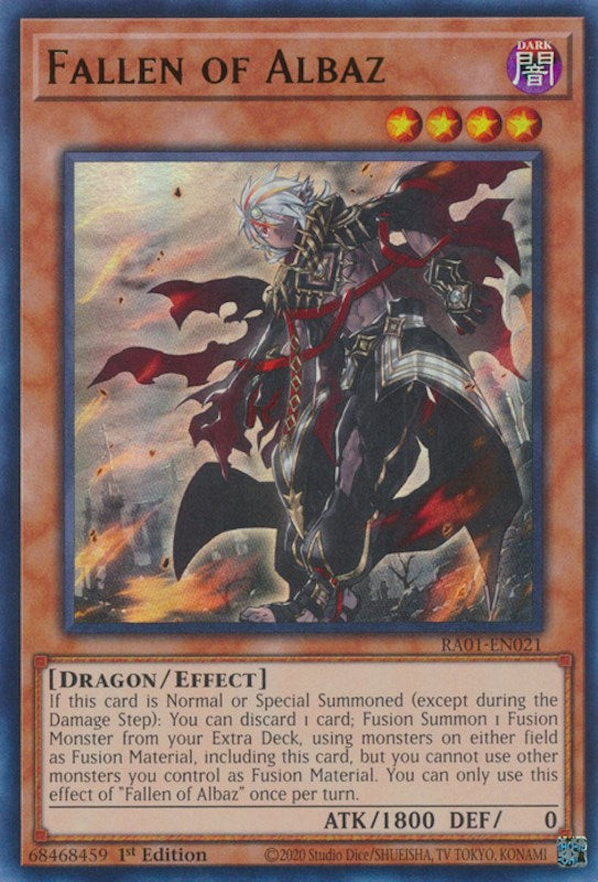 Fallen of Albaz [RA01-EN021] Ultra Rare | Exor Games Dartmouth