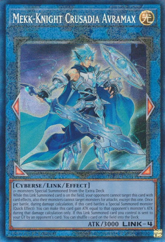 Mekk-Knight Crusadia Avramax [RA01-EN044] Prismatic Collector's Rare | Exor Games Dartmouth