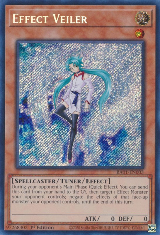 Effect Veiler [RA01-EN003] Secret Rare | Exor Games Dartmouth