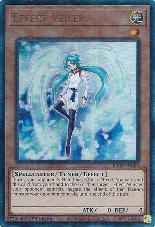 Effect Veiler [RA01-EN003] Prismatic Ultimate Rare | Exor Games Dartmouth